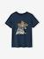 T-shirt garçon motifs graphiques manches courtes blanc+bleu nuit+vert d'eau 5 - vertbaudet enfant 