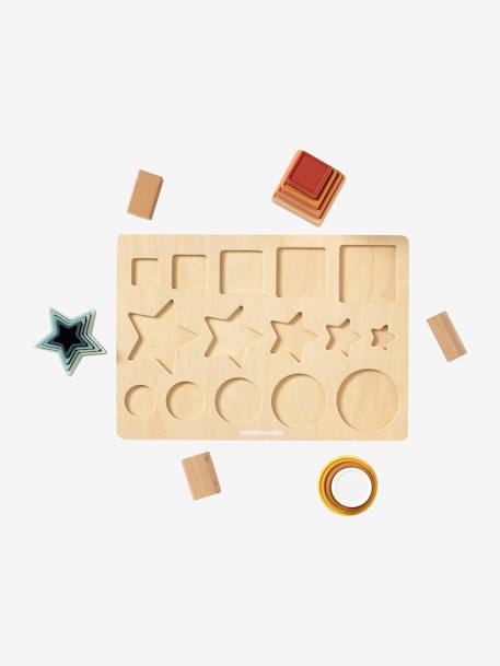 Planche des formes en silicone et bois FSC® blanc 3 - vertbaudet enfant 