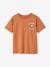 Tee-shirt garçon grand motif dos abricot 3 - vertbaudet enfant 