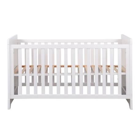 Pack lit bébé avec matelas Mona Blanc 70x140 cm BLANC 2 - vertbaudet enfant 