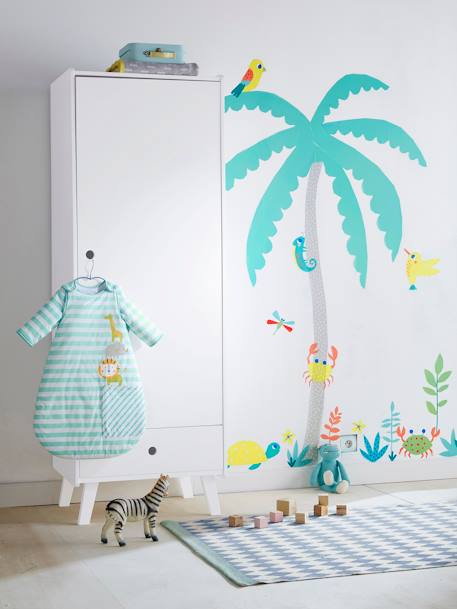 Stickers XL tropical multicolore 2 - vertbaudet enfant 