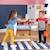 KidKraft - Marchande en bois 2-en-1, avec son et lumière, 25 accessoires inclus dont tapis roulant - EZ Kraft BLEU 2 - vertbaudet enfant 