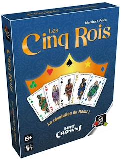 Jouet-Jeux de société-Jeux classiques et de réflexion-Jeu de carte Les Cinq Rois - GIGAMIC - Pour enfants à partir de 8 ans
