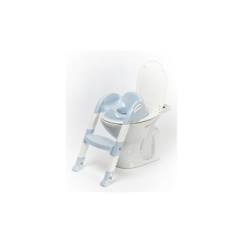 Puériculture-Toilette de bébé-Réducteur de toilettes - THERMOBABY - Kiddyloo - Fleur bleue - Mixte - 24 mois - 2 ans - 25 kg