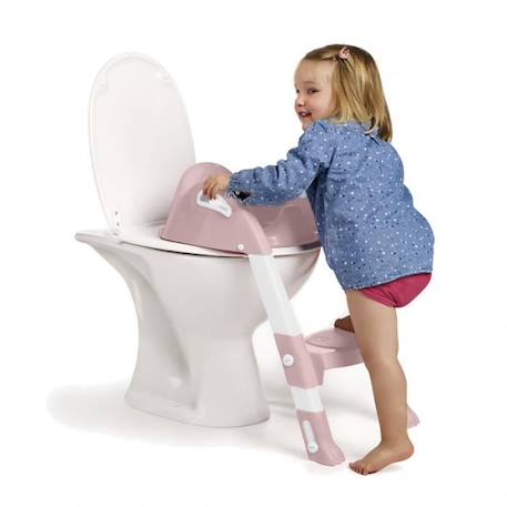 Réducteur de toilettes Kiddyloo - THERMOBABY - Rose - 24 mois - 2 ans - Polypropylène et TPR ROSE 3 - vertbaudet enfant 