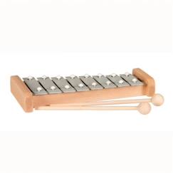 Jouet-Jeux éducatifs-Xylophone en métal Egmont Toys - 8 tons - 23x11x4 cm