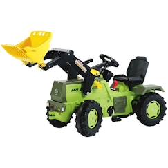 Jouet-Jeux de plein air-Tracteur à pédales RollyFarmtrac MB 1500 - ROLLY TOYS - Vert - Pour enfant de 3 à 7 ans - Siège ajustable