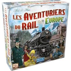 Days of Wonder | Les Aventuriers du Rail : Europe | Unbox Now | Jeu de société | À partir de 8 ans | Compatible avec Alexa  - vertbaudet enfant