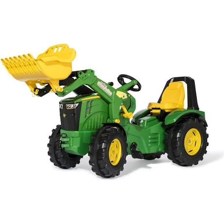 Tracteur à pédales Rolly Toys X-Trac Premium John Deere 8400R - Vert - Pour enfants de 3 à 10 ans VERT 1 - vertbaudet enfant 