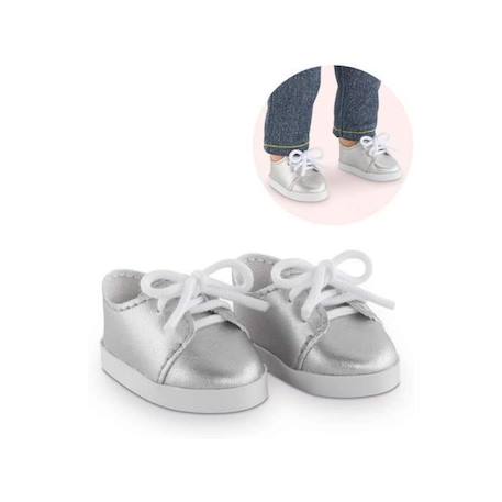 Chaussures argentées pour poupée Ma Corolle - Corolle - Mixte - A partir de 4 ans GRIS 1 - vertbaudet enfant 
