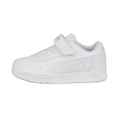 Chaussures-Chaussures fille 23-38-Baskets, tennis-Baskets enfant Puma Rbd Game Ac+Ps - blanc/blanc/or