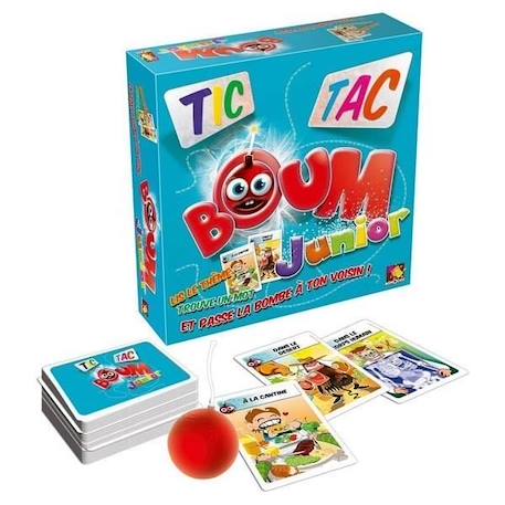 Tic Tac Boum Junior Eco Pack  - Asmodee - Jeu de société VERT 1 - vertbaudet enfant 