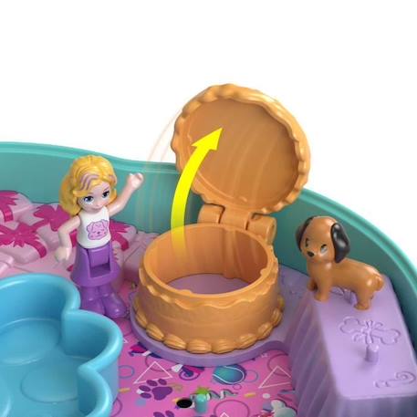 Polly Pocket - Coffret Anniversaire Chien - Mini-Univers - 4 Ans Et + BLANC 6 - vertbaudet enfant 