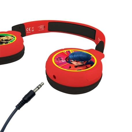Casque audio Bluetooth® 2 en 1 Miraculous pour enfants - LEXIBOOK