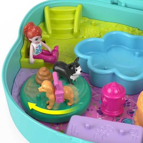 Polly Pocket - Coffret Anniversaire Chien - Mini-Univers - 4 Ans Et + BLANC 4 - vertbaudet enfant 