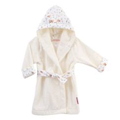 Linge de maison et décoration-Peignoir enfant coton bio* Ecureuil - 4/5 ans