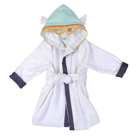 Garçon-Peignoir de bain-Peignoir enfant coton bio* Superhéros - 2/3 ans