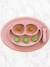 Set de table tout-en-un avec assiette Mini mat en silicone ROSE 1 - vertbaudet enfant 