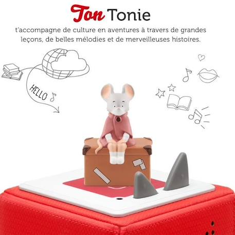 tonies® - Figurine Tonie - Ernest et Célestine - Mon amie Célestine - Figurine Audio pour Toniebox BLANC 3 - vertbaudet enfant 