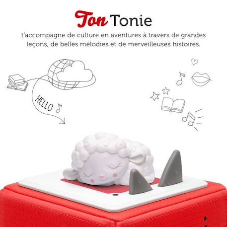 tonies® - Figurine Tonie - Mes Copains Du Dodo - Doudou Mouton - Figurine Audio pour Toniebox BLANC 3 - vertbaudet enfant 