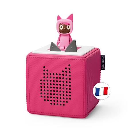 tonies® - Mon Premier Coffret Toniebox - Rose - Conteuse d'histoires ROSE 1 - vertbaudet enfant 