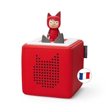 tonies® - Mon Premier Coffret Toniebox - Rouge - Conteuse d'histoires ROUGE 1 - vertbaudet enfant 