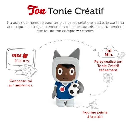 tonies® - Figurine Tonie Créatif - Joueur De Foot - Figurine Audio pour Toniebox BLEU 3 - vertbaudet enfant 