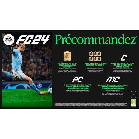EA SPORTS FC 24 - Edition Standard - Jeu PS4 BLEU 2 - vertbaudet enfant 