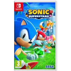 Jouet-Jeux vidéos et jeux d'arcade-Sonic Superstars - Jeu Nintendo Switch