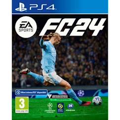 Jouet-Jeux vidéos et multimédia-Jeux vidéos et consoles-EA SPORTS FC 24 - Edition Standard - Jeu PS4