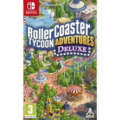 Jouet-Jeux vidéos et multimédia-RollerCoaster Tycoon Adventures Deluxe Edition - Jeu Nintendo Switch