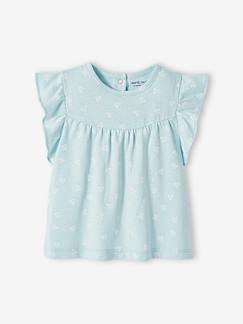 T-shirt imprimé fleurs bébé  - vertbaudet enfant
