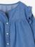 Chemise fille en jean à volants stone 3 - vertbaudet enfant 