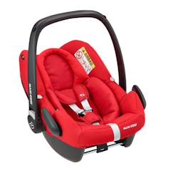 -Cosi MAXI COSI Rock, siège auto bébé i-Size,isofix, Groupe 0+, Avec réducteur, De la naissance à 12 mois, 0-13kg,Nomad Red