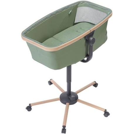MAXI COSI Transat ALBA tout-en-un, berceau, évolutif, chaise haute (kit vendu séparément), Green, de la naissance à 3 ans VERT 1 - vertbaudet enfant 