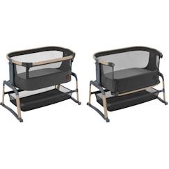MAXI COSI Transat ALBA tout-en-un, berceau, évolutif chaise haute (kit  vendu séparément), Graphite, de la naissance à 3 ans