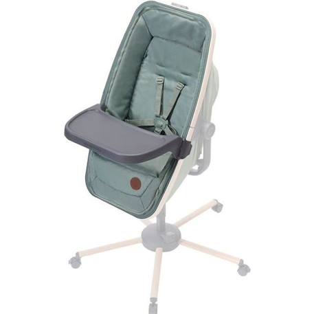 MAXI COSI Kit repas pour transat Alba, chaise haute bébé avec tablette + housse de protection Beyond Green, de 6 mois à 3 ans GRIS 1 - vertbaudet enfant 