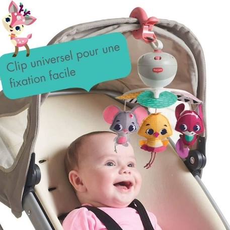 TINY LOVE Mobile de voyage 3 en1, dès la naissance, Princess BLANC 3 - vertbaudet enfant 