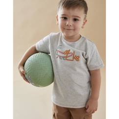 T-shirt à manches courtes en jersey imprimé sauterelle  - vertbaudet enfant