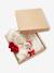 Coffret Noël fille pull jacquard et accessoire écru+rose pâle 8 - vertbaudet enfant 