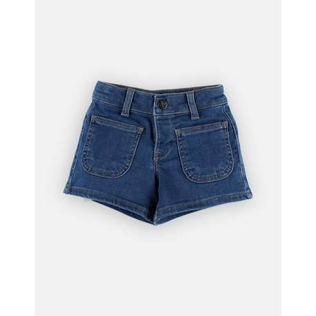 Short en jeans BLEU 4 - vertbaudet enfant 