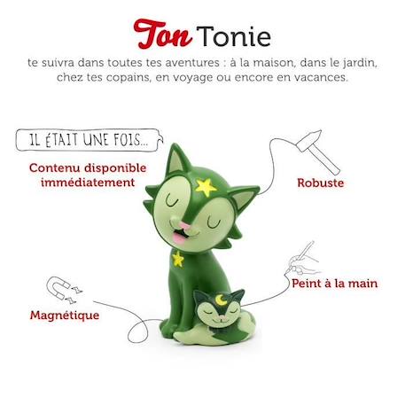 tonies® - Figurine Tonie - L'Heure De La Sieste - Sons De La Nature - Figurine Audio pour Toniebox VERT 2 - vertbaudet enfant 