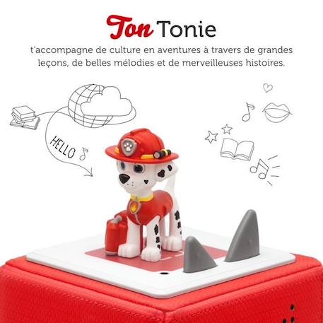 tonies® - Figurine Tonie - La Pat' Patrouille - Marcus - Figurine Audio pour Toniebox BLANC 3 - vertbaudet enfant 
