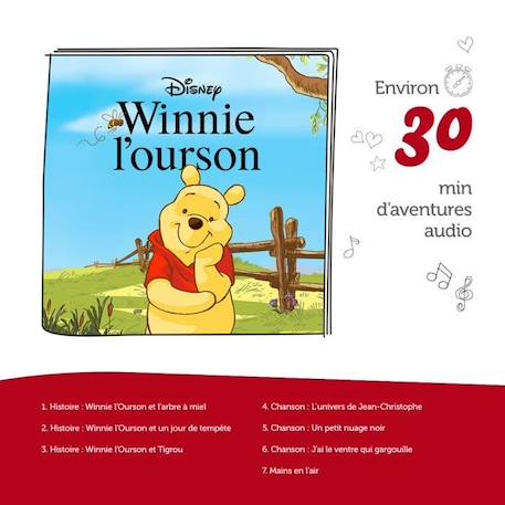 tonies® - Figurine Tonie - Disney - Winnie l’Ourson - Figurine Audio pour Toniebox JAUNE 4 - vertbaudet enfant 