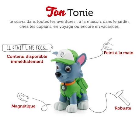 tonies® - Figurine Tonie - Gigantosaurus - Rocky - Figurine Audio pour Toniebox BLANC 3 - vertbaudet enfant 