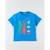 T-shirt imprimé planche de surf  manches courtes BLEU 2 - vertbaudet enfant 