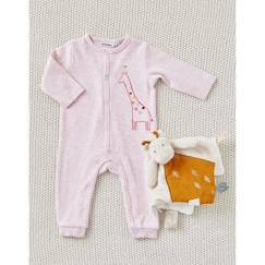 -Pyjama sans pied girafe en jersey