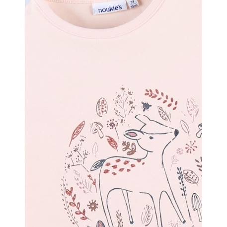T-shirt longues manches longues imprimé bambi ROSE 4 - vertbaudet enfant 