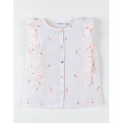 Blouse sans manches à imprimé fleuri  - vertbaudet enfant