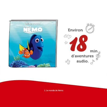 Figurine Audio TONIES® - Disney - Le Monde de Nemo - Enfant - Blanc BLANC 4 - vertbaudet enfant 
